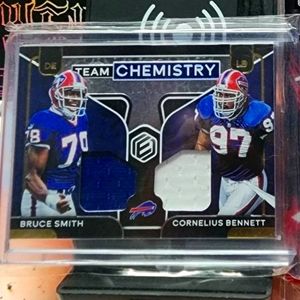2021 Elements Duel Patch Bruce Smith & Cornelius Bennett 01/49(eBay 1of1)